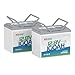Redodo 2 Pack 12V 100Ah Group 24 Battery, 1280Wh Deep Cycle LiFePO4 Battery with 100A BMS, 4000+ Cycles Lithium Rechargable Battery for All RVs, Van, Camper, Solar Power Storage, Off-Grid