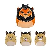 Squishmallows Original The Lion King” Scar 4-Pack – Official Jazwares Plush