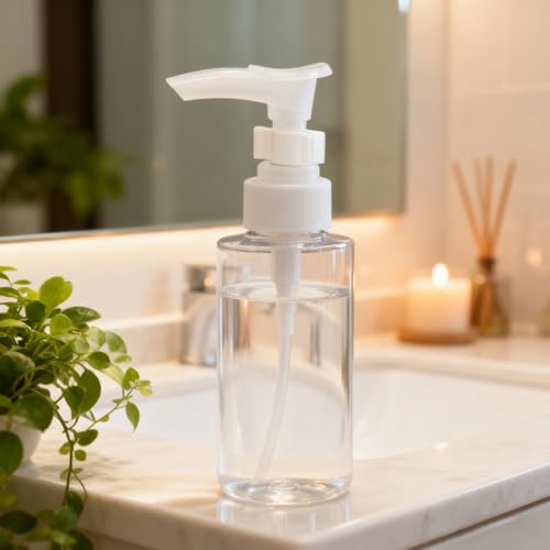 Leakproof Cosmetic Dispenser Pump Lock Clip,Clamp for Lotion Shampoo Cleansing Oil Bottles,PP Plastic Leak Locks,Travel & Camping Friendly Accessory (30Pcs(10*Black+10*White+10*Transparent))