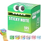 【105 Notes per Box】Each box contains 105 fun, pastel animal print sticky notes in unique pearlescent colors. This smooth, quick-drying paper is perfect for writing reminders, school notes, or creative thoughts at home or in the office.