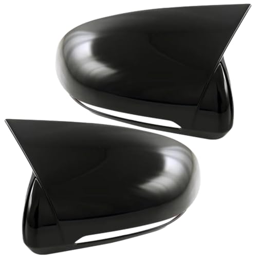Coque de rétroviseur pour BYD Song Plus DM-i EV et Seal U 2021-2025 en noir brillant