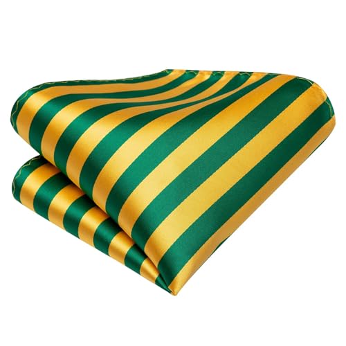 Dubulle Extra Long 63" Tie for Men with Pocket Square Cufflinks Big and Tall Necktie Set