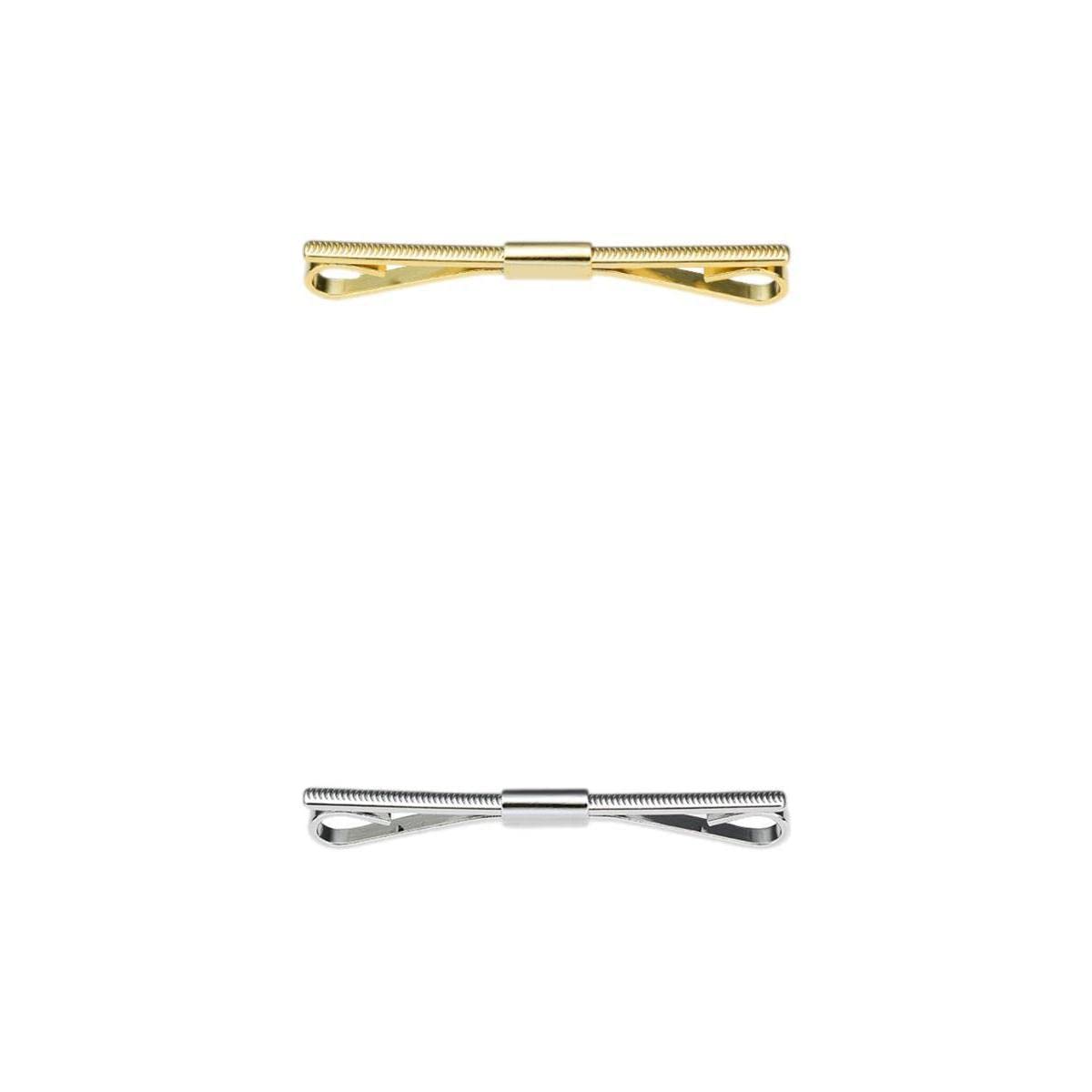 2Pcs Metal Shirt Collar Clip Tie Collar Bar Pin for Unisex Scarf Necktie-image-42
