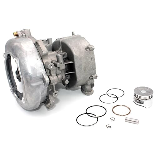 Piston GX35 résolvant les pertes de compression sur carter UMC435A - 4