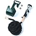 Vela 100-Feet Flexible Garden Hose with Holder, Nozzle with 9 Spray Settings