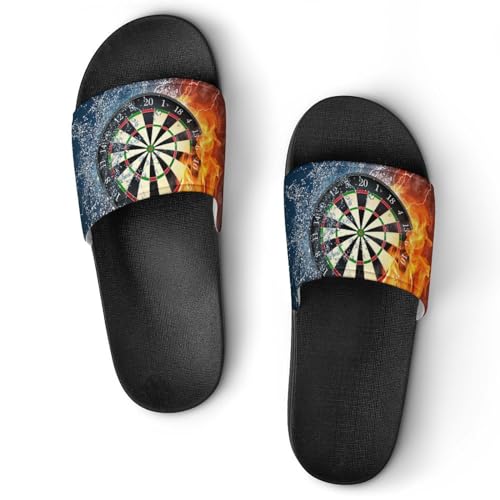 Claquettes femme Fléchettes de Feu pour vos moments de détente et sortie de bain