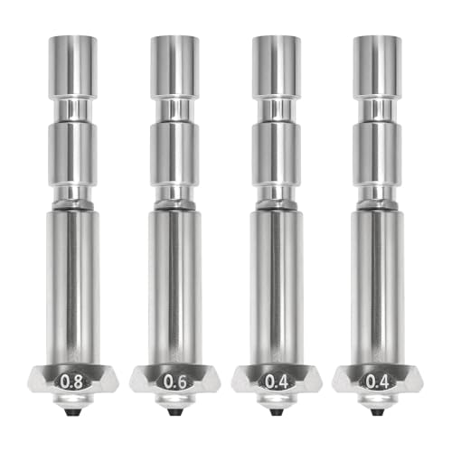 Buse en acier trempé anti fuite pour Anycubic Kobra 3 Max 2pc