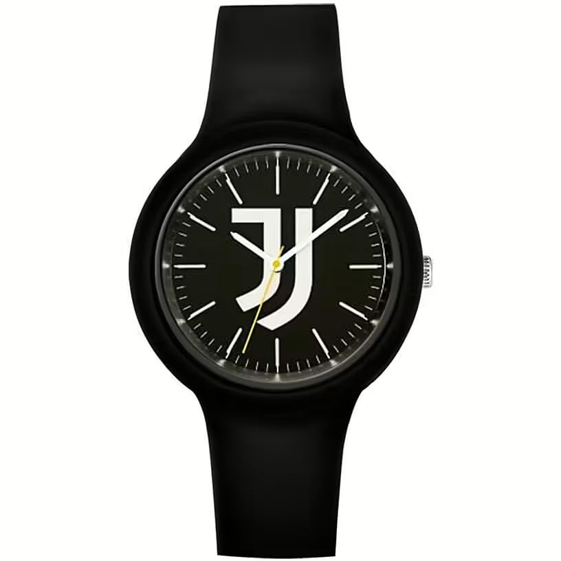 Montre à quartz Juventus LOWELL cadran noir logo JJ pour homme