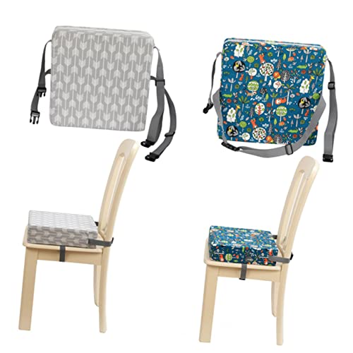 Hohopeti Assento de carro infantil portátil assento elevatório assento infantil para mesa de jantar,