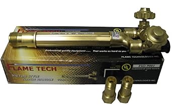 Heavy-Duty Torch Handle, Cutting and Welding Tool Set, Durable Brass Handle, Stainless Steel Needle Valves, Victor Compatible Torch Kit