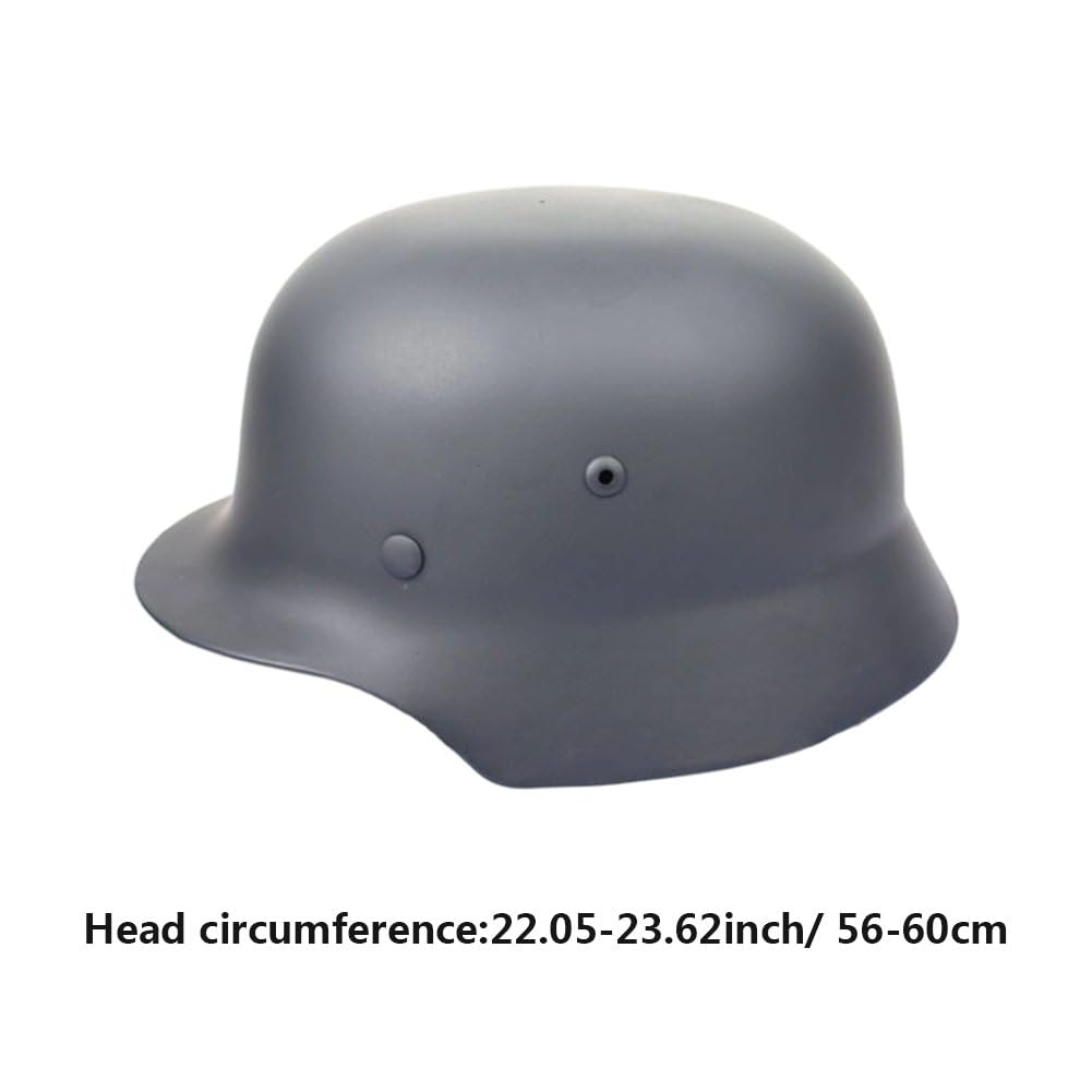Casco Alemán M35 De Segunda Guerra Mundial con Cubierta De Red, Material De Acero, Casco De Acero M1935, Soldado Stahlhelm, Casco De Seguridad Stahlhelm.