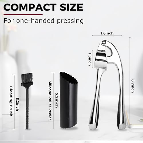 Kitessensu KEGP01EU-2 High Effective Premium Garlic Press Set thumb #5