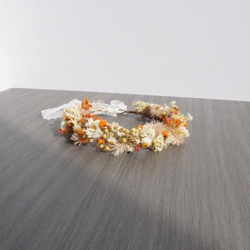 Corona seca de flores para boda (talla niño) miniatura 7