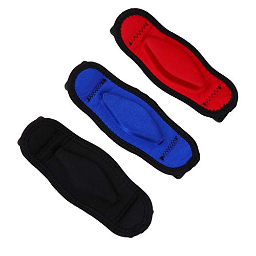 Clispeed 3 peças de joelheira de suporte de cotovelo para esportes, treino, tênis, yoga, pilates, ar