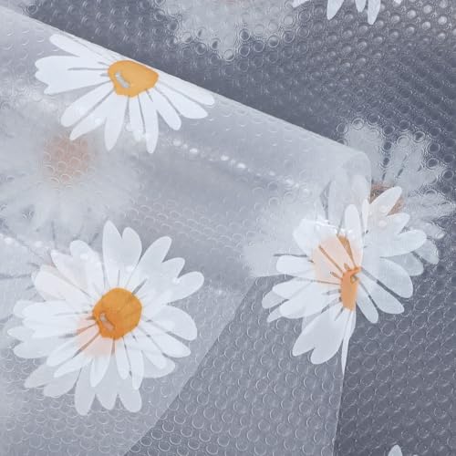 Protector de EVA fácil de limpiar para cajones con diseño floral de margaritas de 45x200cm 5