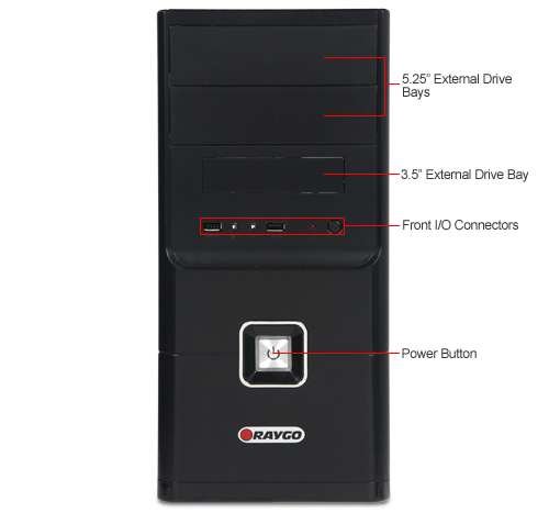 Build My PC, PC Builder, Raygo R12-42403