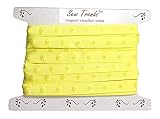 2 Yards Plastic Snap Button Polyester Tape Ribbon Hook & Eye Zipper Popper Press Stud Fastener Baby
