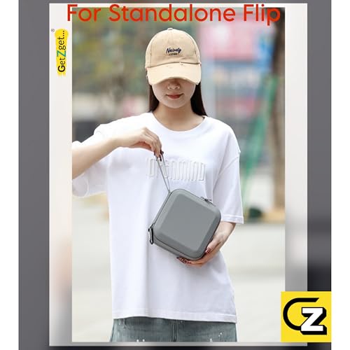Image of GetZget Carrying Case Bag for DJI Flip Drone Body - Standalone Bag with Battery Slots, Mesh Pocket & Mounting Hook