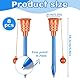 GXGM 8 Stück Basketball Ballpoint Pens With Hoops, 14 Cm Blue Ink Basketball Pens 0.7 Mm Fine Tip Pens Soft Grip Writing Pens,Für Students Children School Office,Basketball Geschenke