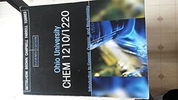 Paperback Ohio University CHEM 1210/1220 Book