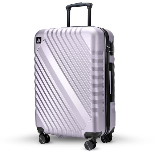 AVIO Glide 55cm Underseat Cabin Bag – Airline-Approved Small Suitcase with 360° Spinner Wheels, ABS Hard Shell, 3-Digit Lock & Telescopic Handle – Fits Ryanair & easyJet