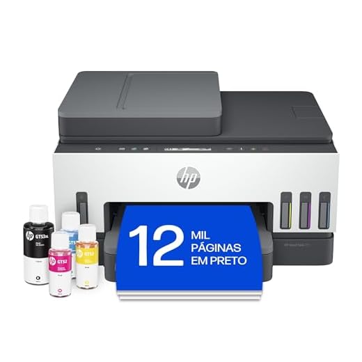 Impressora Multifuncional HP Smart Tank 754 Tanque de Tinta Colorida Wi-Fi Scanner Duplex, Bluetooth. Funções: Imprimir, Copiar, Digitalizar. Cor: Branco (2H0A6A#AK4)