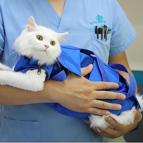Portador de mascotas Sanfly transpirable y ajustable para aliviar el estrés del trayecto 5