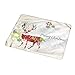 Produktbild Mousepad Customized Weihnachten, Floral Noel Theme Winterfor Gaming