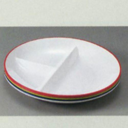 Plate Plate : Marche Y14249-5 Oval Plate with Divider, Lime
