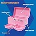 K.balt Retro Portable Mini Toolbox Pink Steel Tool Box