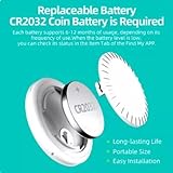 GPS Tracker For Apple iOS System For Find My Air Tag Child Pet Loss Tracker Bluetooth-Compatible Mini Tracker Bag Finder Assorted random colour send it out Black/White - Image 5