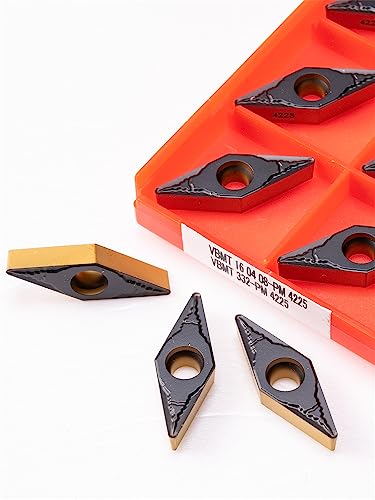 Insertos de carburo para torno VBMT160408 PM 4225 10 piezas miniatura 6