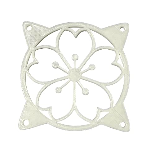 Sakura 120 mm Lüfterabdeckung | Sakura PC Lüftergrill | Gaming Computer 120 mm Lüfterabdeckung Cover