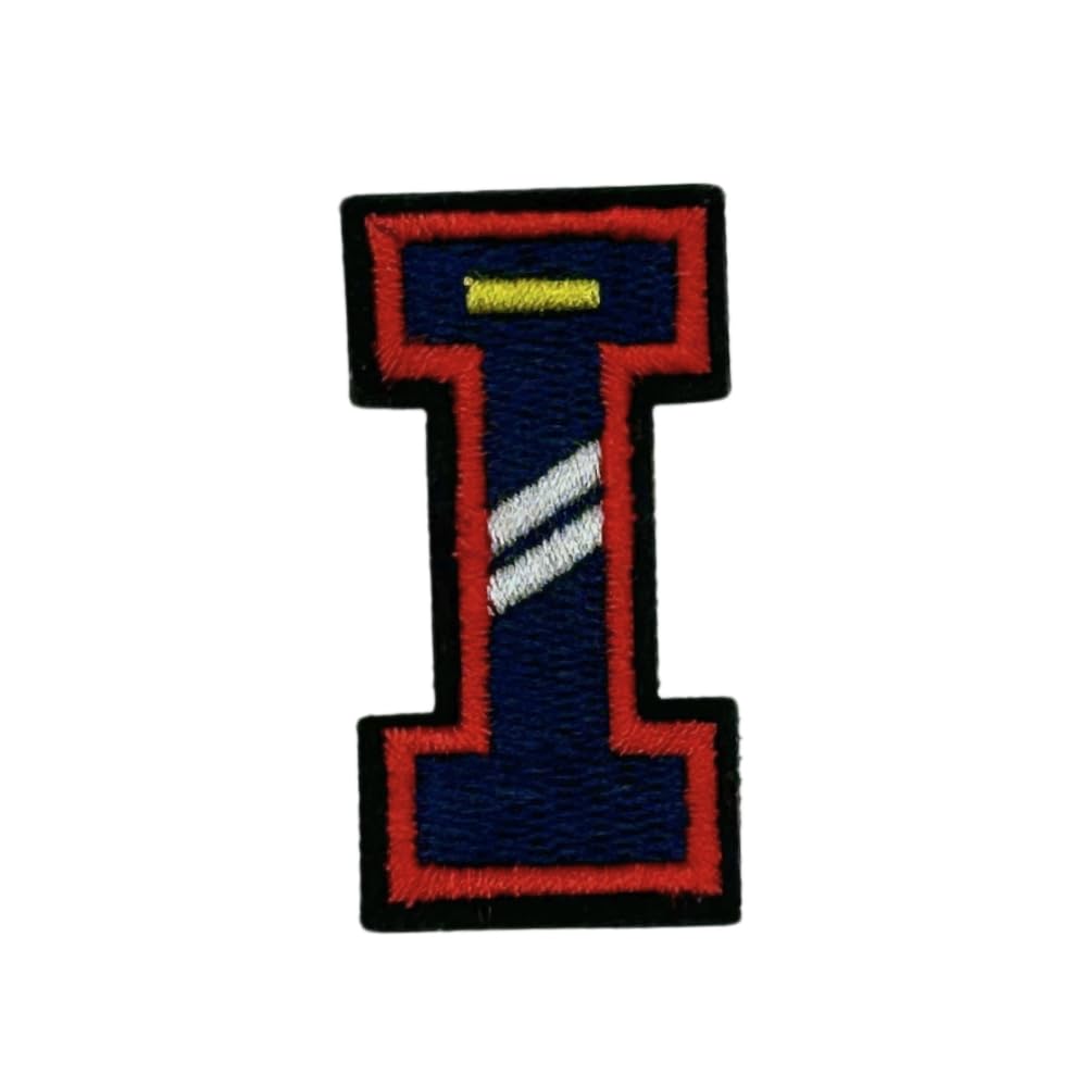 Project Nomad Velcro Hook Patch, Tacti-Cool Alphabet Collection, Letter I for bag/vest, tech gadgets for kids & adults, for school backpack, for pencil case, for gym bag, gift for men/women
