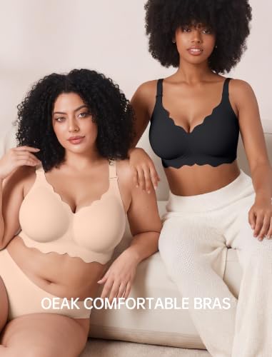 Image of OEAK Women Value Series Jelly Bras Wireless Pushup Convertible Bra