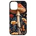 IPhone 14 Pro Cottagecore Mushroom Flower Hippie 60s 70s Aesthetic Style Case - View #10
