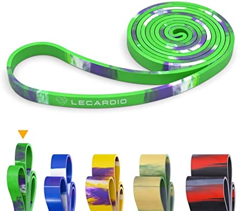 LECARDIO Resistance Bands for Working Out, Camo Pull Up Assistance Bands – Super Durable Workout Bands for Extra Strength, Pull Ups, Mobility, Powerlifting, Physical Therapy, Home Workouts