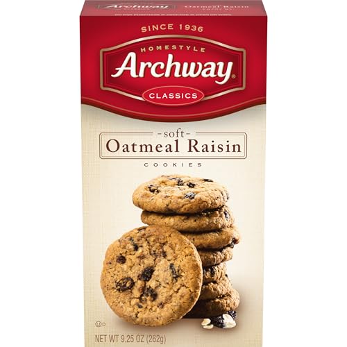 Image of Archway Cookies, Classic Soft Oatmeal Raisin Cookies, 9.25 Oz