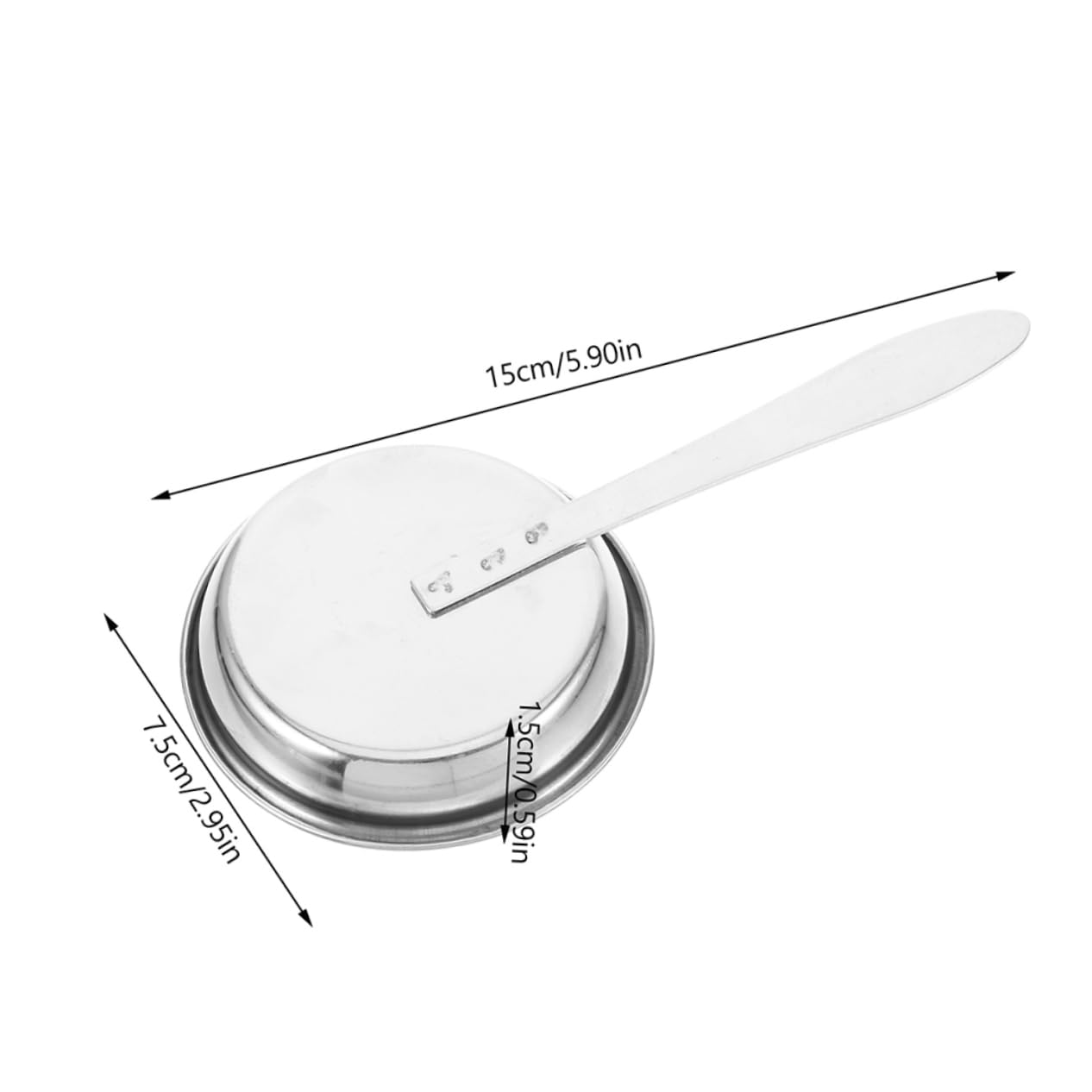 ABOOFAN 5-Pack Stainless Steel Candle Snuffer Set Long Handle Extinguisher for Candles Oil Lamps Incense Safe Stylish