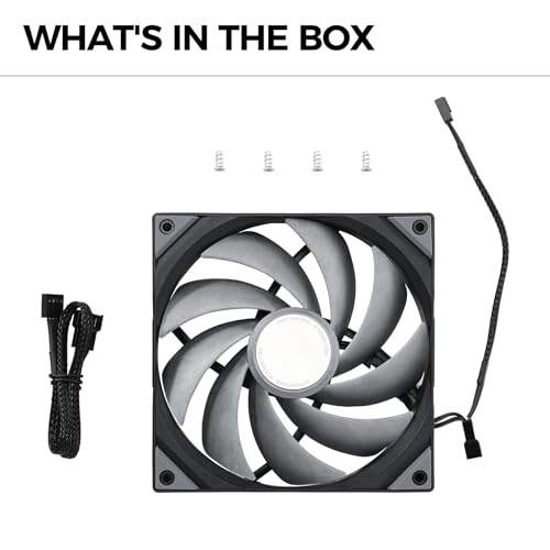 Image of TRYX ROTA PRO 140 140mm Case Fan 4-Pin PWM LCP Material FDB Case Fan 1650RPM with 100.3CFM Airflow High-Performance Quiet Operation