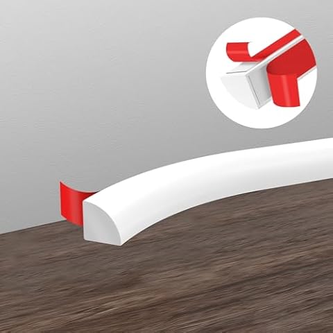 AxPower 120-Inch Flexible Quarter Round Trim Cover