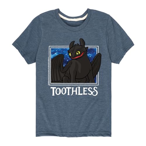 How to Train Your Dragon - Toothless Stars - Toddler & Youth Short Sleeve Graphic T-Shirt