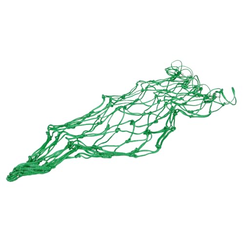 Kisangel Hanging Horse Hay Storage Pouch Sturdy and Lightweight Hay Net for Efficient Feeding Capacity Design Cows and Goats Reduces Waste Barns