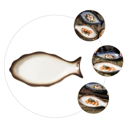 Plato de cerámica para sushi de 14 pulgadas miniatura 6