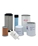 HERO Maintenance Filter Kit For Takeuchi TB210R Excavator Filters Replace K1G65911222 1911101342