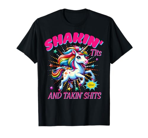 Shakin Tits Unicorn T-Shirt