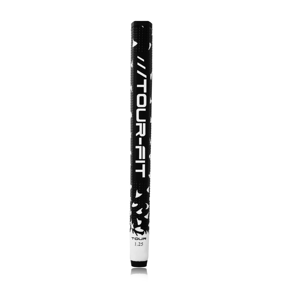 Tour Fit S.D.D Golf Putter Grip 1.25 Pistol & 1.52 Midsize – Super Tacky Soft Feel, Micro Dot Texture – Includes Premium Golf Tape – Black Red Blue (Black, Tour 1.25 (Standard Pistol))