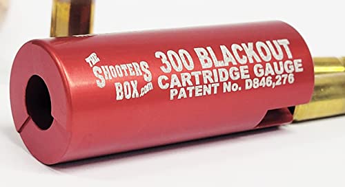 The Shooters Box 300 Aac Blackout Case & Ammunition Gauge - For Checking Your Reloads & Ammo #TOP19