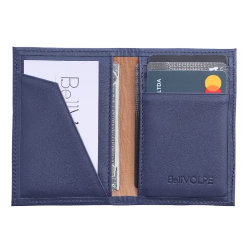Carteira Masculina Mini Couro Legítimo (Marinho)