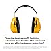 3M PELTOR Hearing Protection Optime 98 Earmuffs, Over-the-Head, H9A, 25 dB NRR, Adjustable Tilt Earcups, Stainless Steel Headband, E-A-Rfit Compatible, Pack of 1, Yellow
